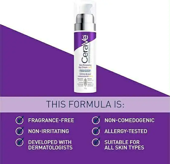 Picture of CeraVe Skin Renewing Day Cream with Sunscreen SPF 30 – Anti-Aging Moisturizer with Encapsulated Retinol, Hyaluronic Acid & Ceramides (50 gm) 2025