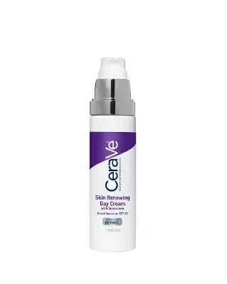 Picture of CeraVe Skin Renewing Day Cream with Sunscreen SPF 30 – Anti-Aging Moisturizer with Encapsulated Retinol, Hyaluronic Acid & Ceramides (50 gm) 2025