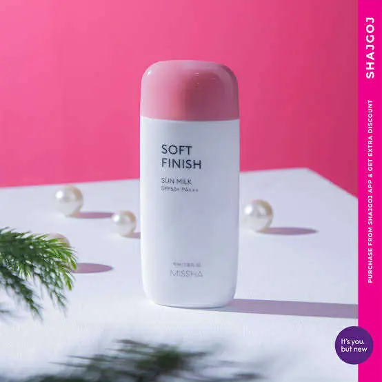 Picture of Missha All Around Safe Block Soft Finish Sun Milk SPF50+ Or PA+++