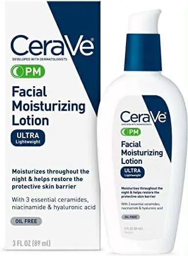 Picture of CeraVe PM Facial Moisturizing Lotion Fragrance Free for Nighttime 89 ml