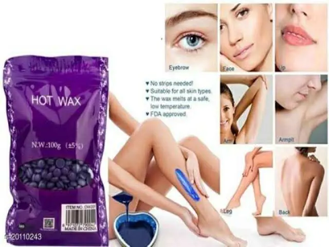 Picture of Depilatory Hair Removal Hard Wax Beans Multicolor- 100gm