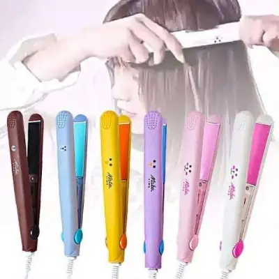 Picture of Mini Hair Flat Iron Ceramic Plate Hair Straightener