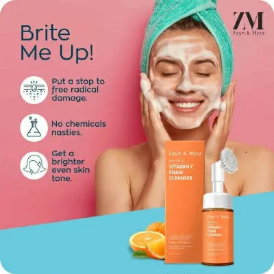 Picture of ZM Vitamin C Foaming Face Wash -100 ml