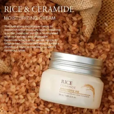Picture of The face shop Rice & Ceramide Moisturizing Cream 50ml
