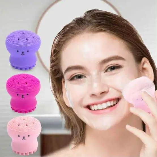 Picture of LAIKOU octopus Mini Silicone Face Cleanser Massage Brush - 1PCS