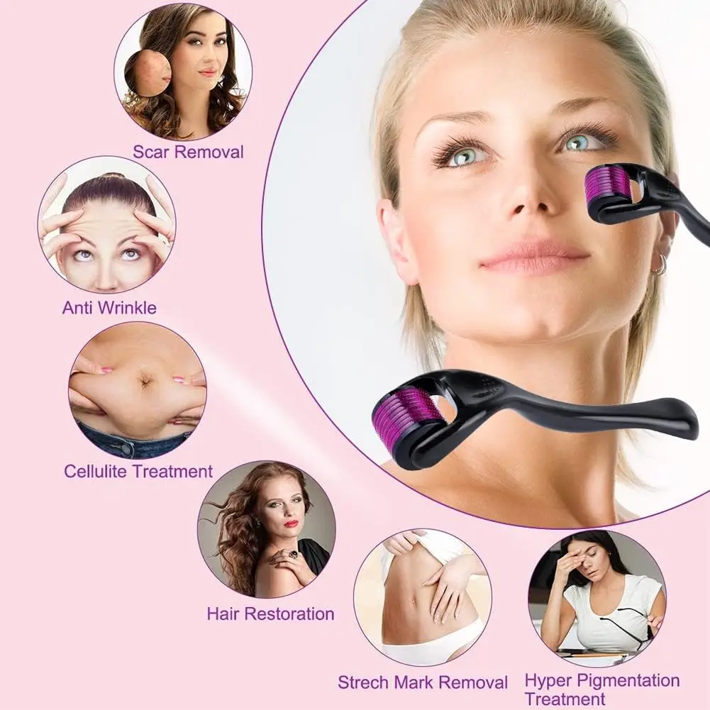 Picture of Derma Roller System For Face & Body 0.50mm 540 Needles Derma Roller