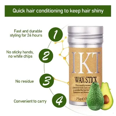 Picture of IKT Hair Wax Stick For setting and controlling Hair 75gm