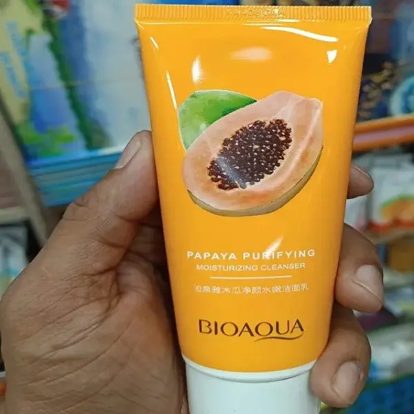 Picture of BIOAQUA Papaya Cleanser face Wash -100gm (1PCs)