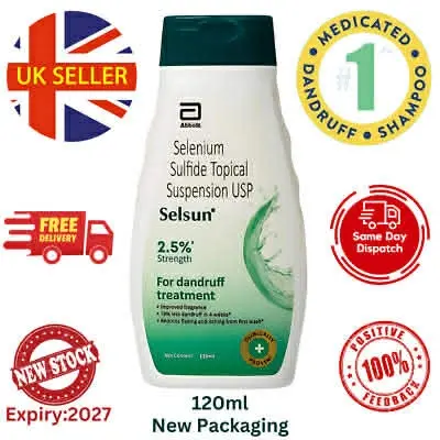 Picture of Selsun Suspension Anti Dandruff Shampoo - 120ml