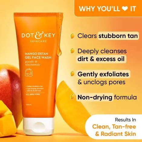 Picture of Dot & Key Vitamin C + E Super Bright Gel Face Wash
