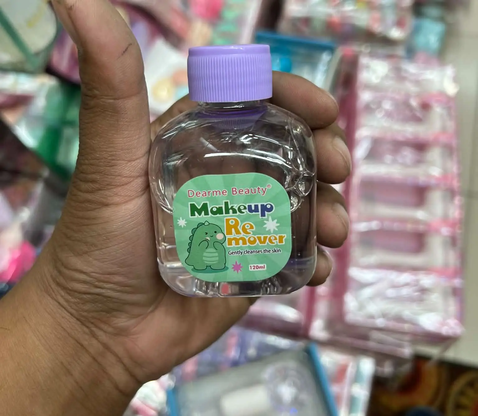 Picture of dearme beauty Liquid Makeup Remover Micellar Water Makeup Remover 120ml