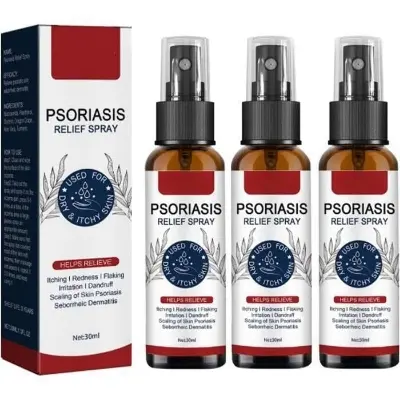 Picture of Psoriasis Relief Spray, Psoriasis Spray 2pcs Repair Skin Portable For Eczema For Skin Itch