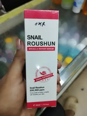 Picture of ROUSHUN MIRACLE REPAIR SNAIL EXTRACT HYALURONIC ACID SERUM 50 ml