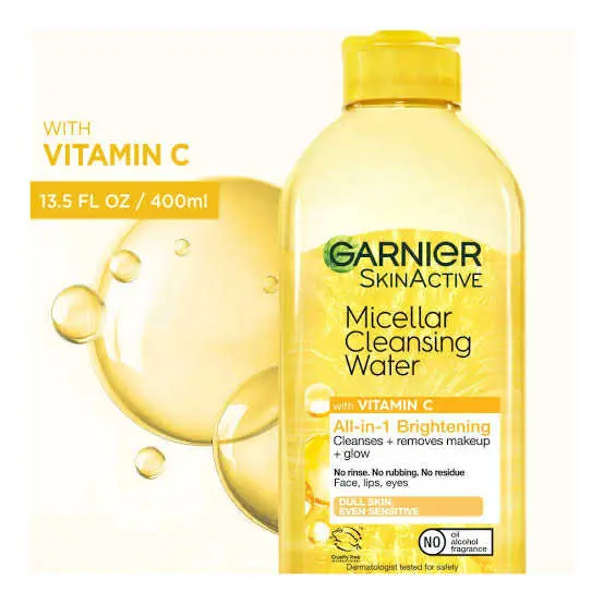 Picture of Garnier micellar water vitamin c