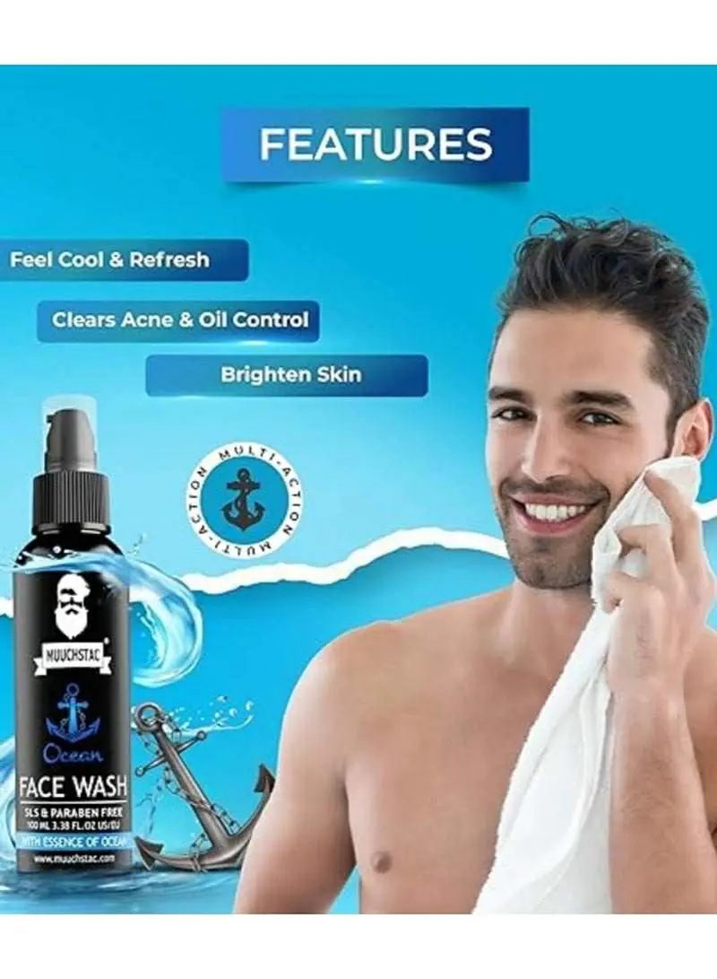 Picture of Muuchstac Men’s Ocean Face Wash-100 ml