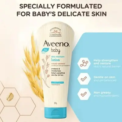Picture of Aveeno Baby Daily Moisture Lotion, 227g