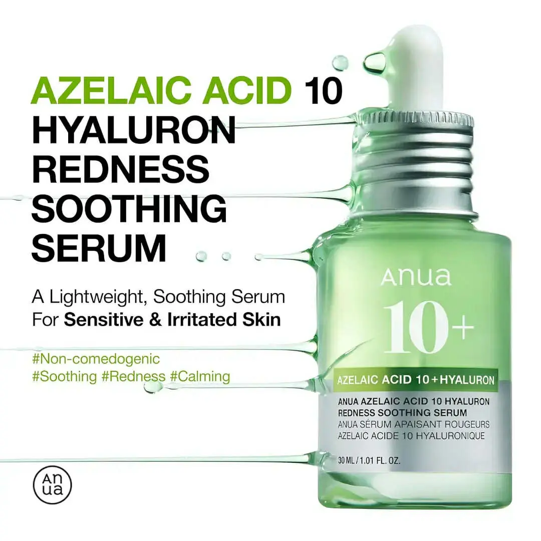 Picture of Anua Azelaic Acid 10+ Hyaluron Redness Soothing Serum - 30ml