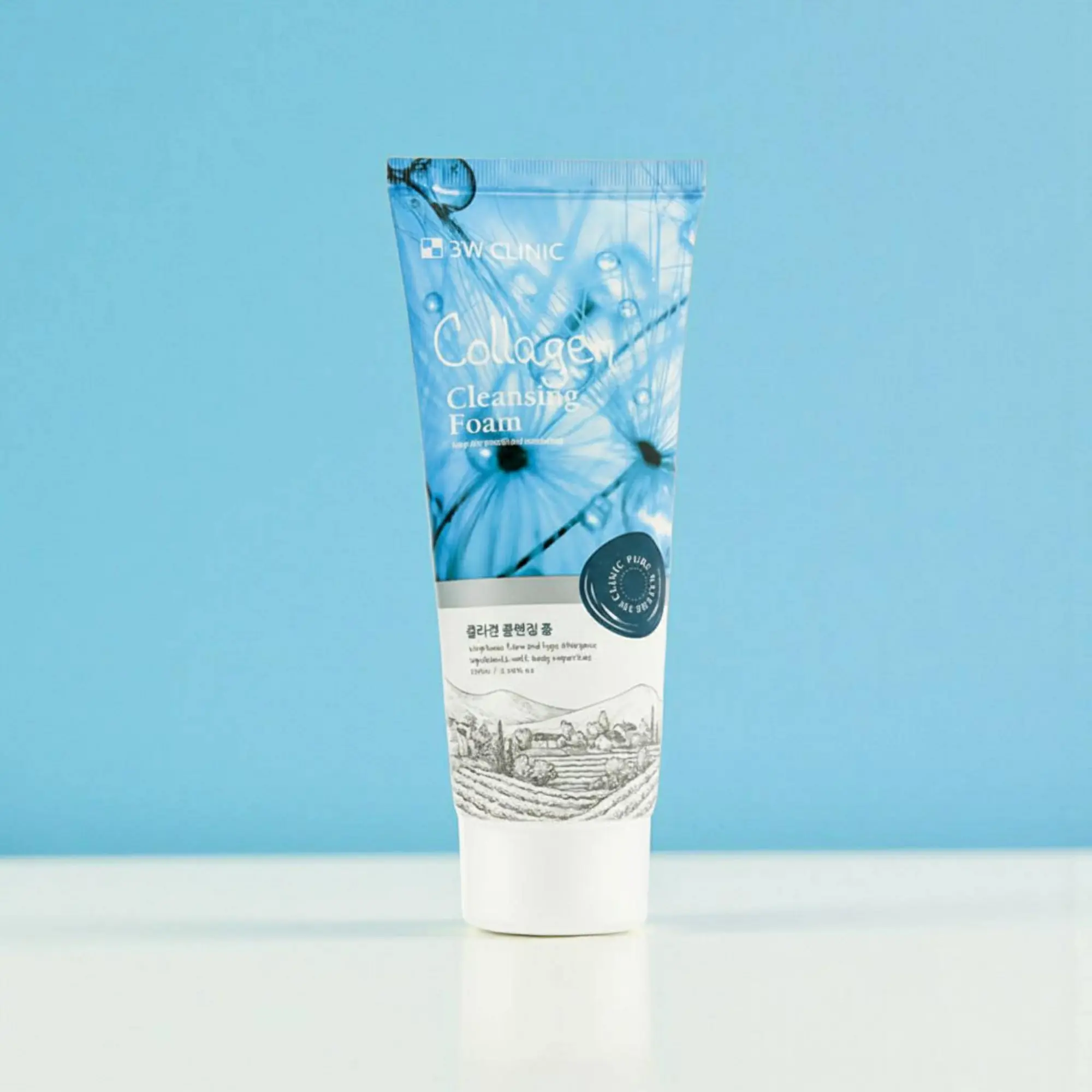 Picture of 3W Clinic Collagen Foam Cleansing 100ml - Face Wash - Face Wash