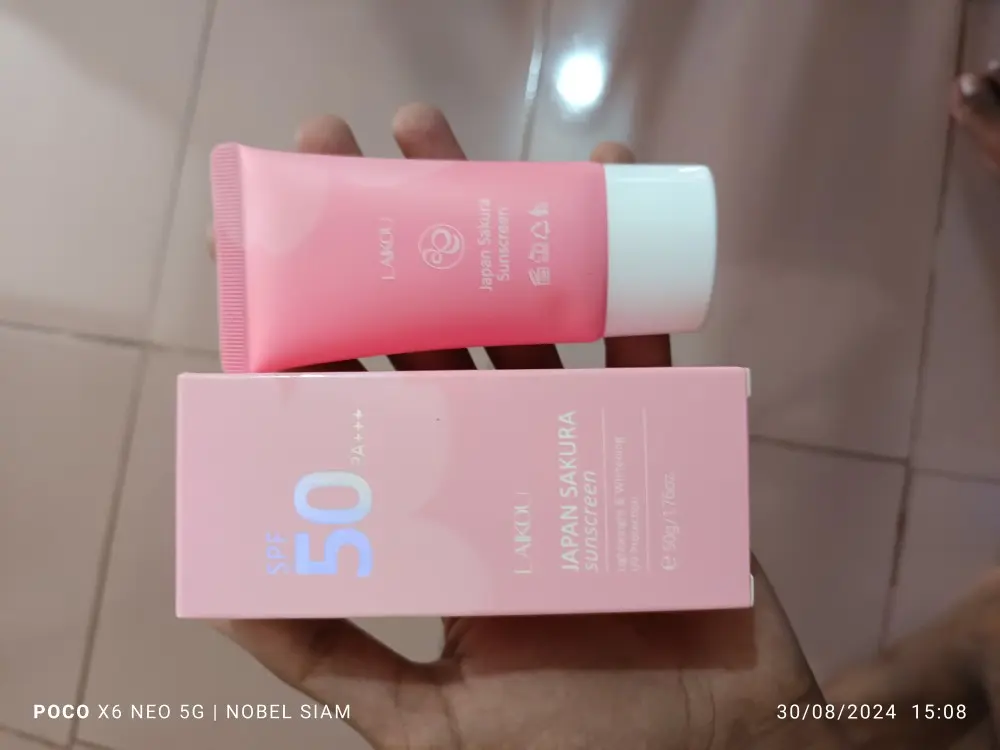 Picture of Laikou Japan Sakura Face Sunscreen, SPF50++ 50 gm