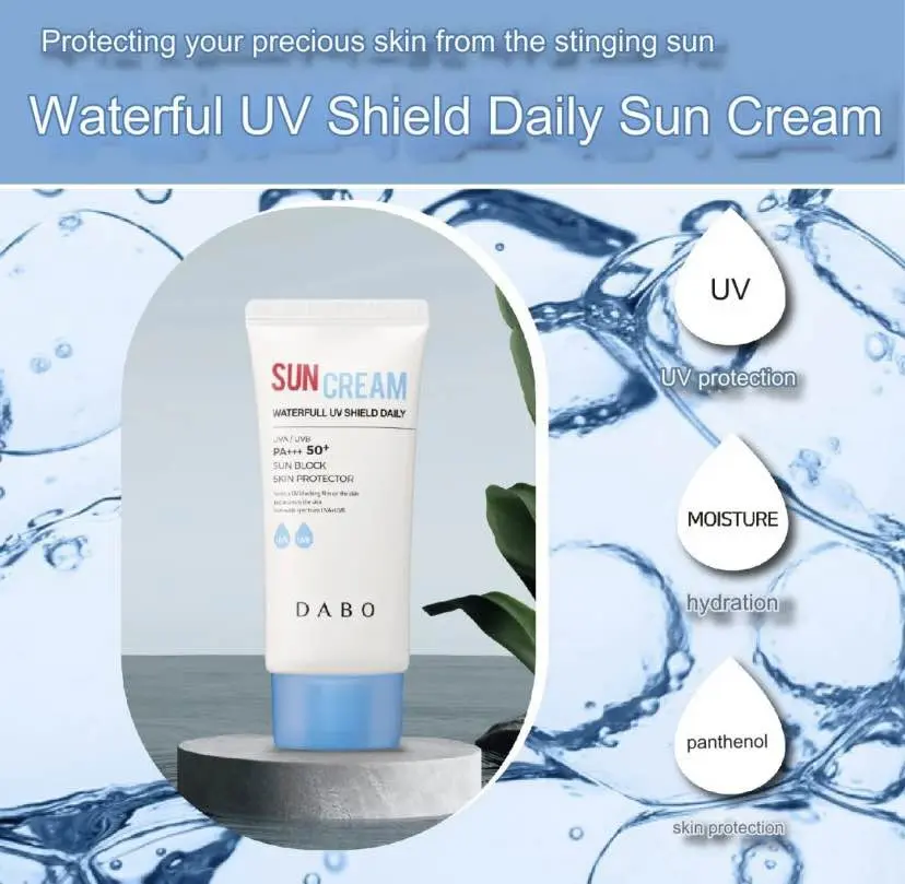 Picture of Dabo waterfull uv shield daily sun cream  SPF50+ PA+++ 50ml