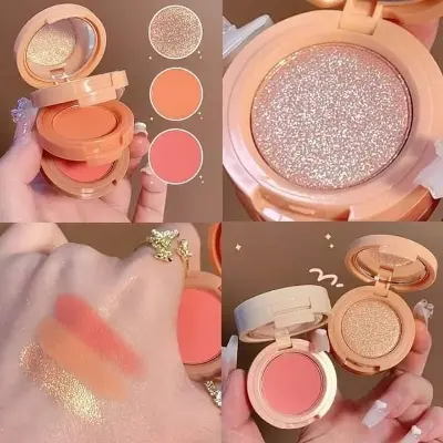 Picture of Miss Lara 3 in 1 Blush & Highlighter Palette