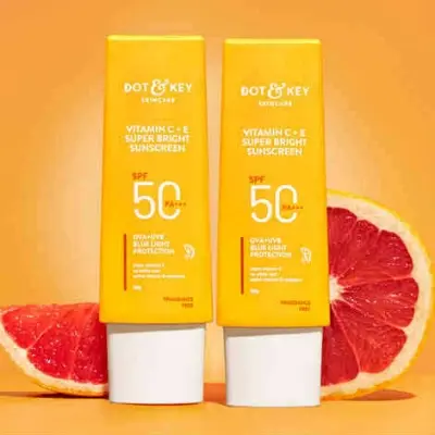 Picture of Dot & Key Vitamin C + E Super Bright Sunscreen SPF 50- 50gram (seal open box)