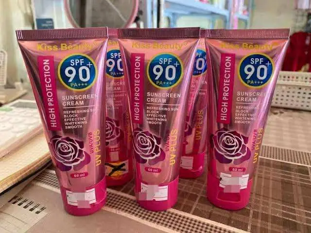 Picture of Kiss Beauty SPF 90 PA+++ High Protection Sunscreen Cream