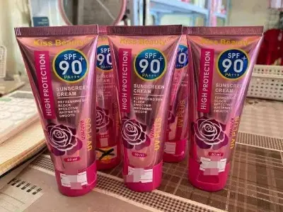 Picture of Kiss Beauty SPF 90 PA+++ High Protection Sunscreen Cream