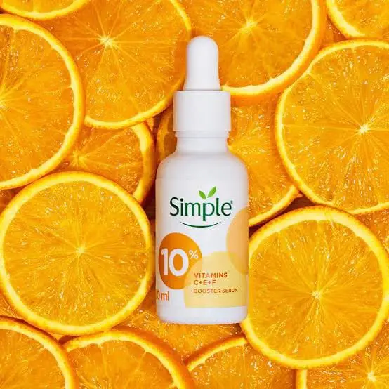 Picture of Simple Serum With 10% Vitamin C+E+F 30ml | For Youthful Glowing Skin & Instant Visible Results | For All Skin Types