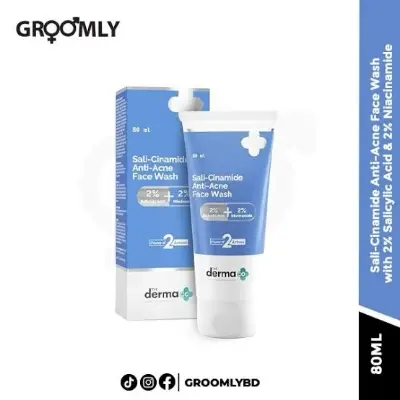 Picture of The Derma Co Sali Cinamide Anti Acne Face Wash - 80ml