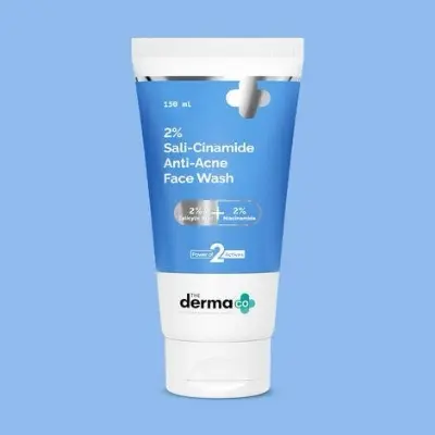 Picture of The Derma Co Sali Cinamide Anti Acne Face Wash - 80ml