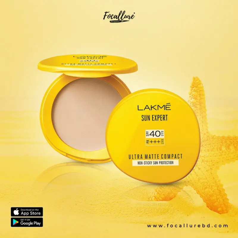Picture of LAKME SUN EXPERT ULTRA MATTE COMPACT SPF 40 PA +++ UVA UVB - Face Powder
