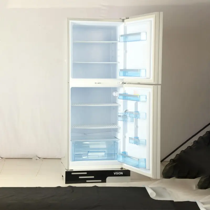 Picture of VISION Glass Door Refrigerator RE-280 Liter Vase W Magnolia Flower Top Mount