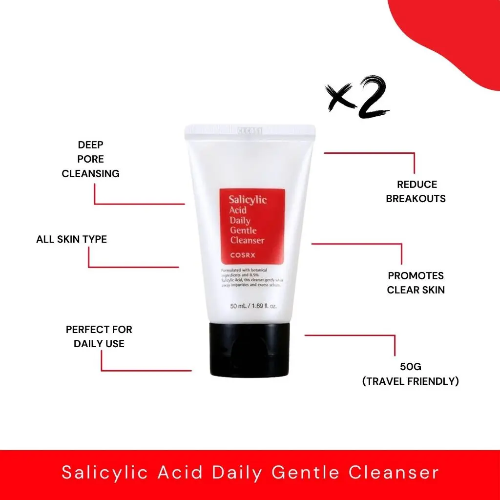 Picture of COSRX Salicylic Acid Daily Gentle Cleanser, 50 ML