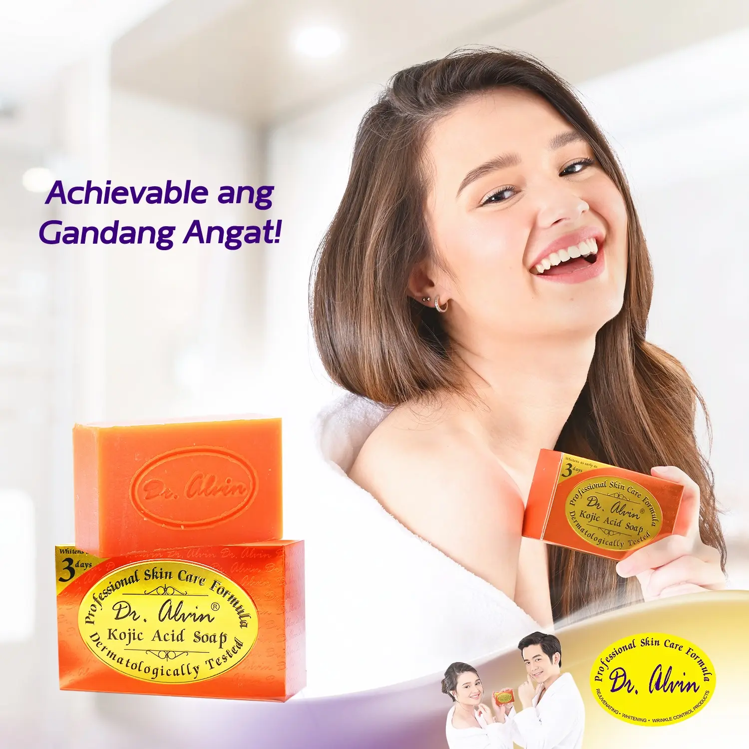 Picture of Dr.Alvin Kojicid Bar Soap - 135gm (Philippine)