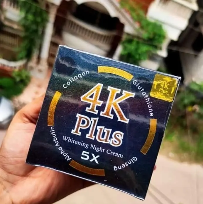 Picture of 4K_Plus_Whitening_Night_Cream(5X)-20 Gm