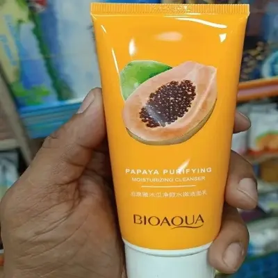 Picture of BIOAQUA Papaya Cleanser face Wash -100gm (1PCs)