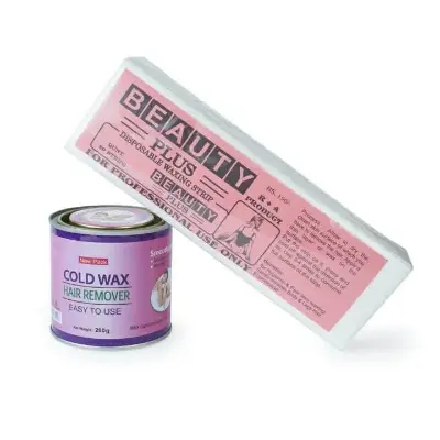 Picture of Mumtaz Cold wax 200gm + wax Paper (combo)