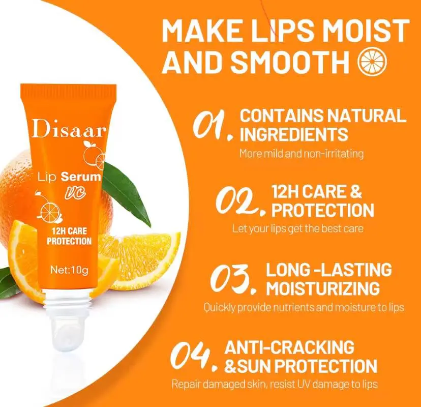 Picture of Disaar Organic VC Lip Gel Anti-Cracking and Sun Protection Long-Lasting Moisturizing Lip Balm Private Label