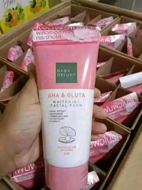Picture of BABY BRIGHT AHA GLUTA FACEWASH (120G), Made in THAILAND