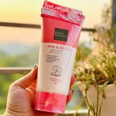 Picture of BABY BRIGHT AHA GLUTA FACEWASH (120G), Made in THAILAND