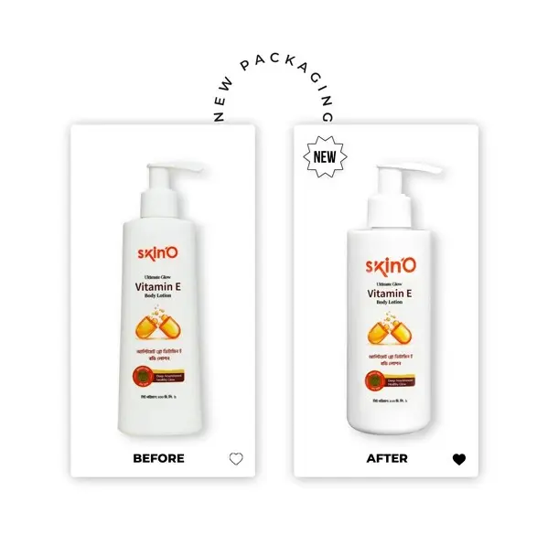 Picture of SKINO ULTIMATE GLOW VITAMIN E NOURISHING BODY LOTION 200ML