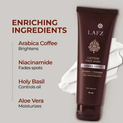 Picture of LAFZ Caffeine Face Wash - 75ml