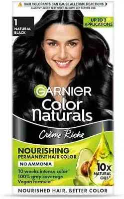 Picture of Garnier Color Naturals Shade 1 Natural Black 35ml+30g