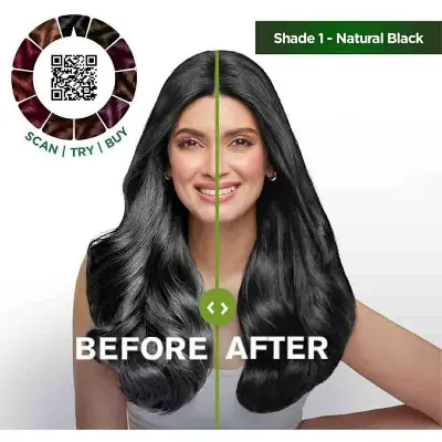 Picture of Garnier Color Naturals Shade 1 Natural Black 35ml+30g