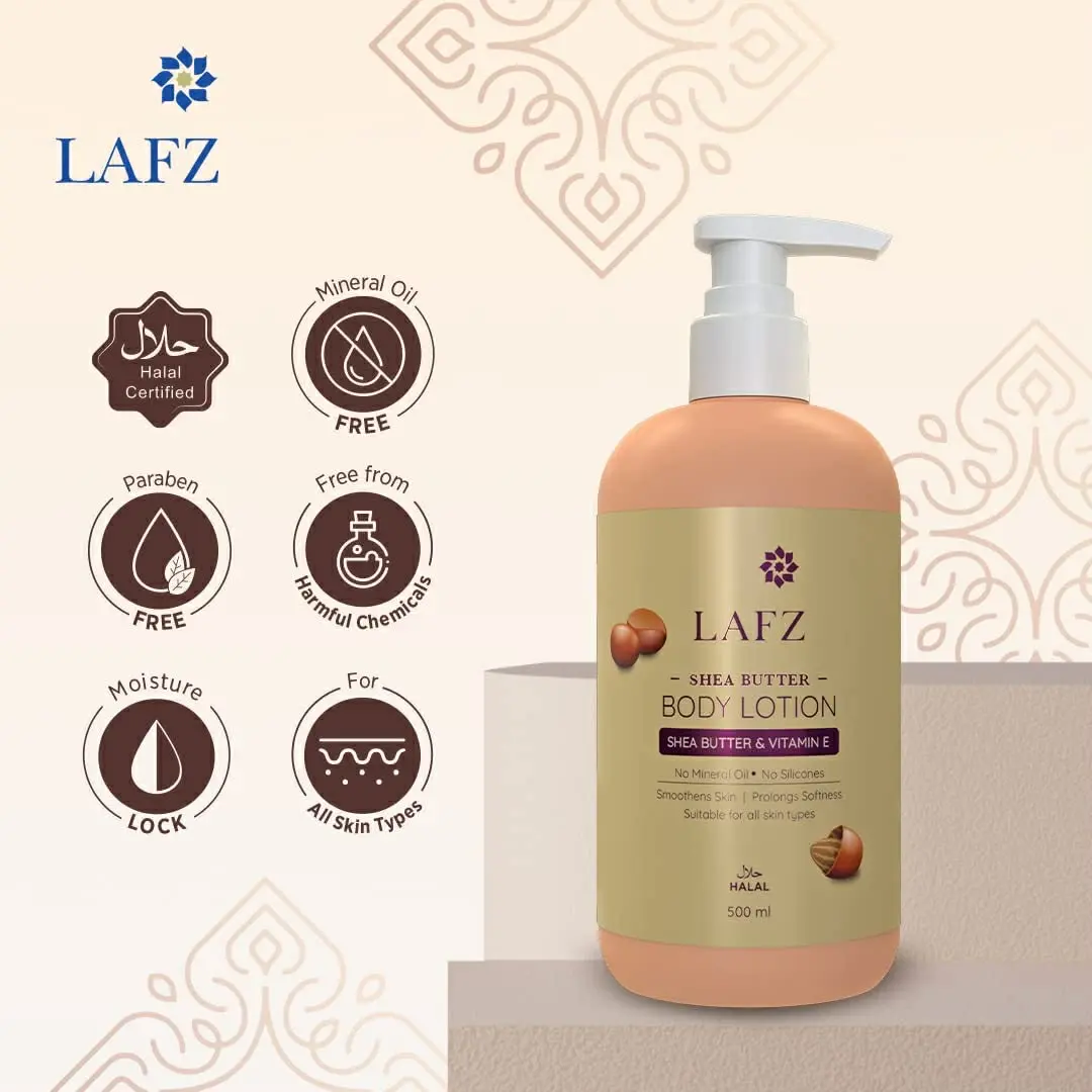 Picture of LAFZ Halal Shea Butter Body Lotion (500ml)