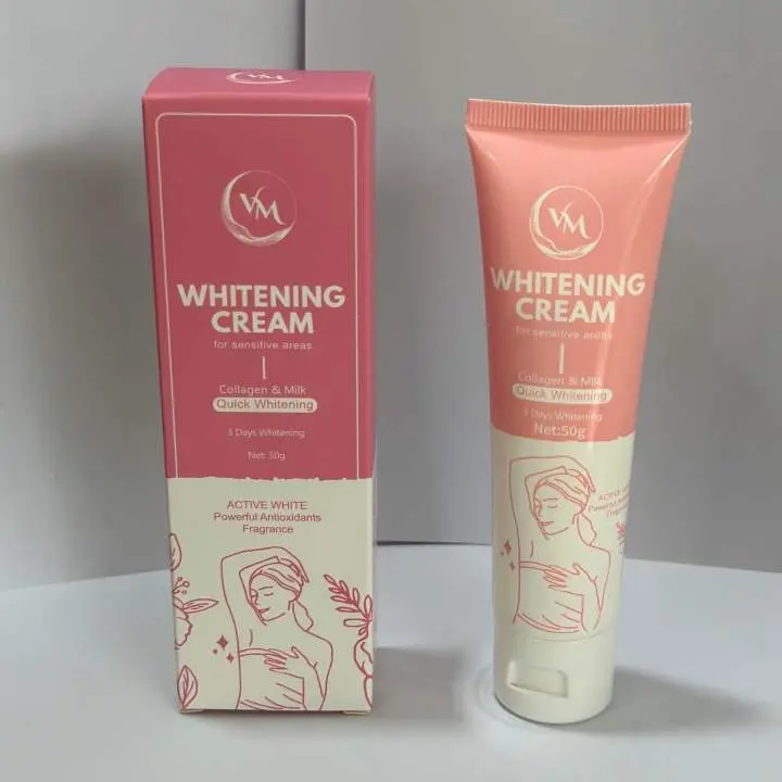 Picture of Vm WHITENING CREAM for sensitive areas Collagen & Milk Quick Whitening