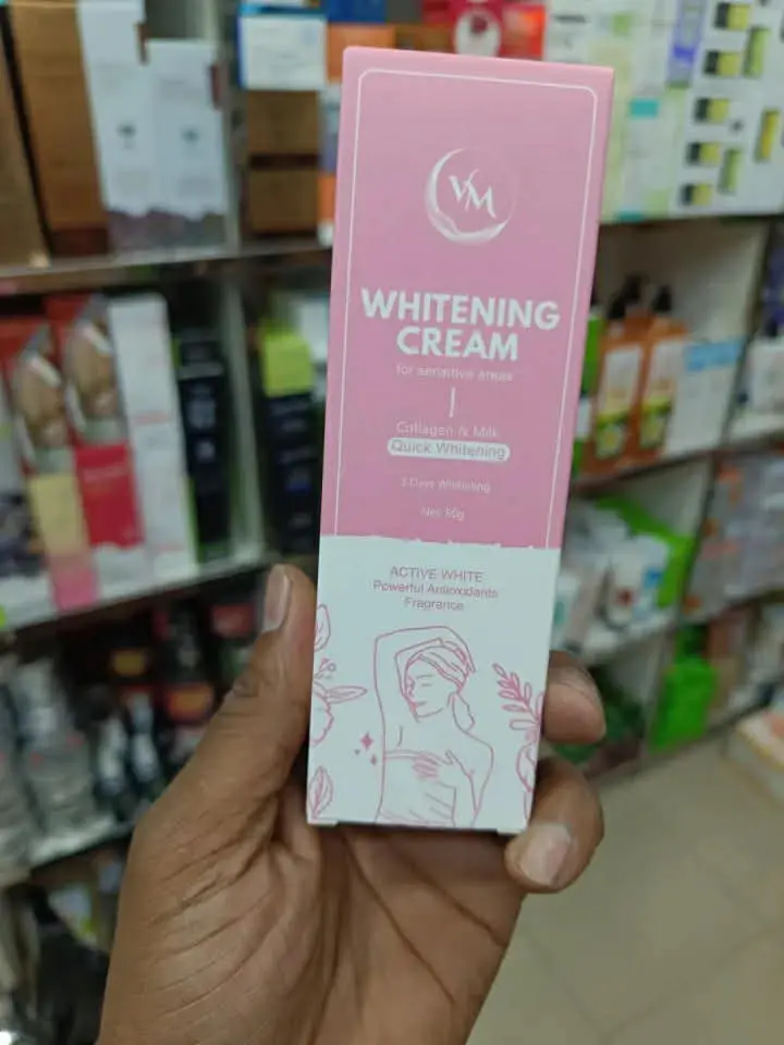 Picture of Vm WHITENING CREAM for sensitive areas Collagen & Milk Quick Whitening