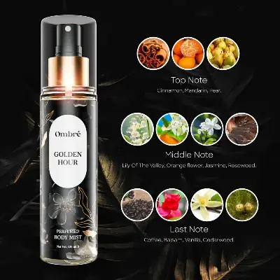 Picture of Ombre Perfumed Body Mist - Golden Hour - 120ml (Sale)