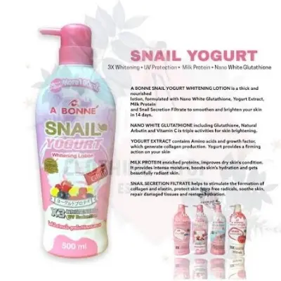 Picture of A Bonne’ Snail Yogurt Lotion – 500ml